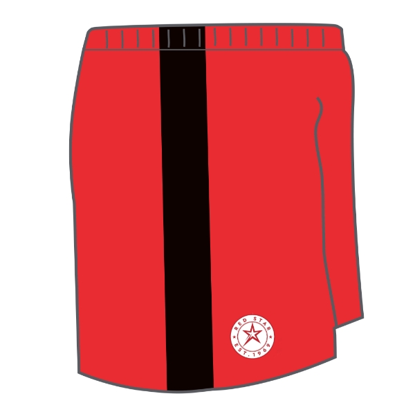 Picture of Red Star FC Kids Playing Shorts Custom