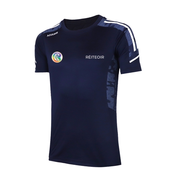 Picture of Camogie referee navy oakland tee Navy-White-White