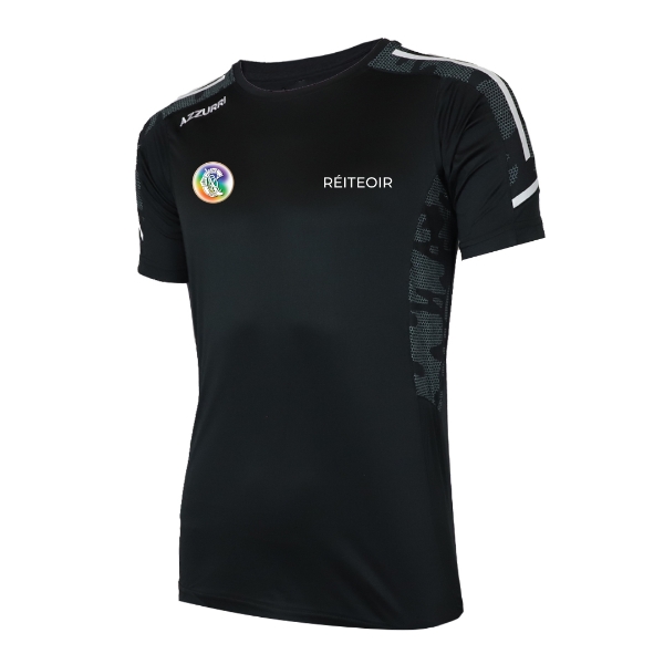 Picture of Camogie Referee Black oakland tee Black-White-White