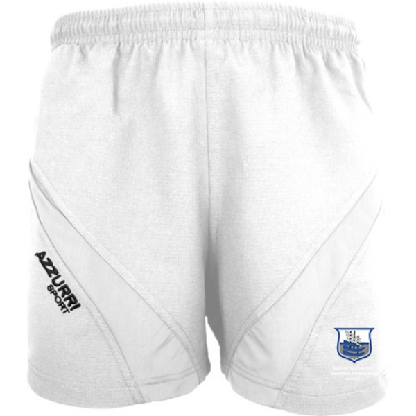 Picture of Waterford ladies & schoolgirls gym shorts 3 White-White