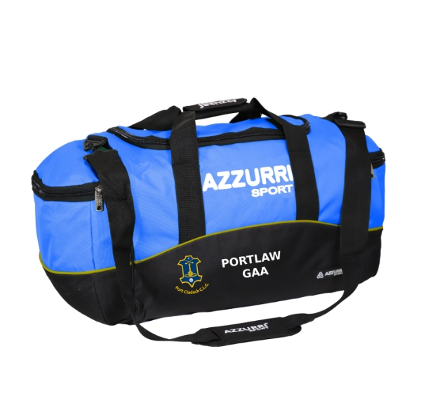 Picture of portlaw gaa Slieve Bloom Kitbag Black-Royal-Gold