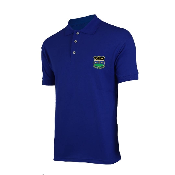 Picture of knockshegowna Cotton Kids Polo Royal