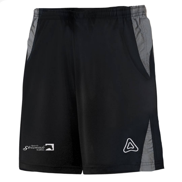 Picture of Streamside Stables Carragh Leisure Shorts Black-Grey