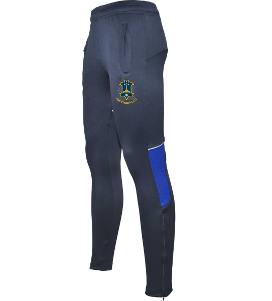 Picture of portlaw camogie Carragh Skinnies Dark Navy-Royal-White