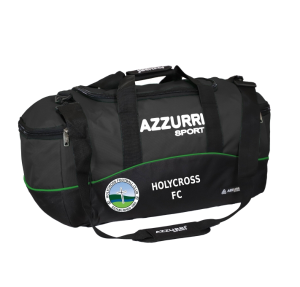 Picture of Holy Cross FC Slieve Bloom Kitbag Black-Black-Emerald