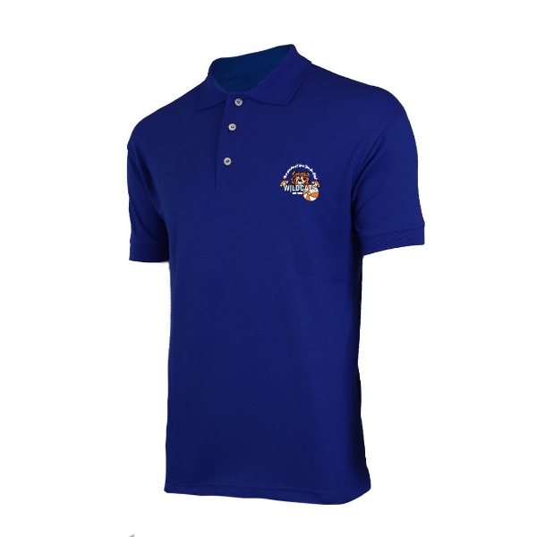 Picture of Waterford Wildcats Cotton Kids Polo Royal