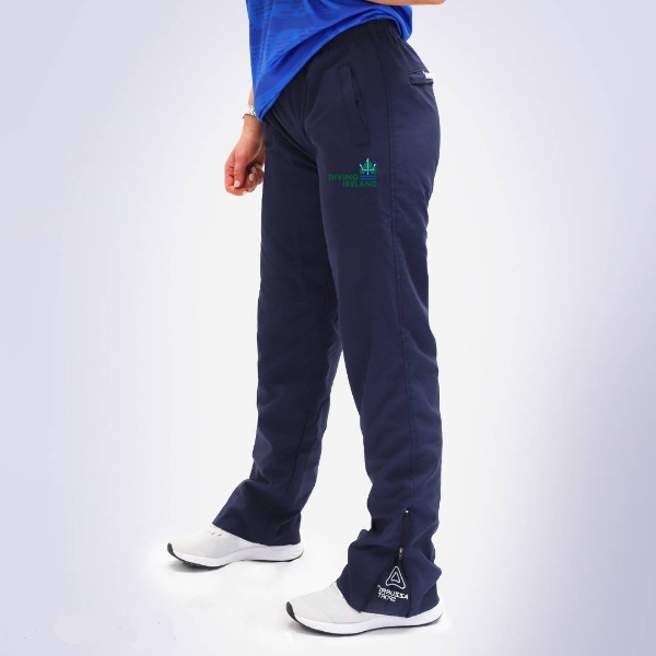 Picture of Diving Ireland ladies Fit tracksuit ends Navy