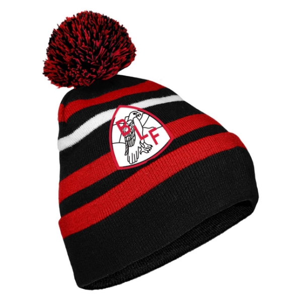 Picture of Banteer LGFA Classic Bobble Hat Black-Red-White