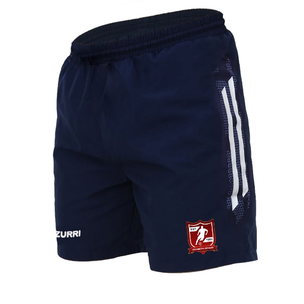 Picture of lenamore rovers fc oakland leisure shorts Navy-White-White