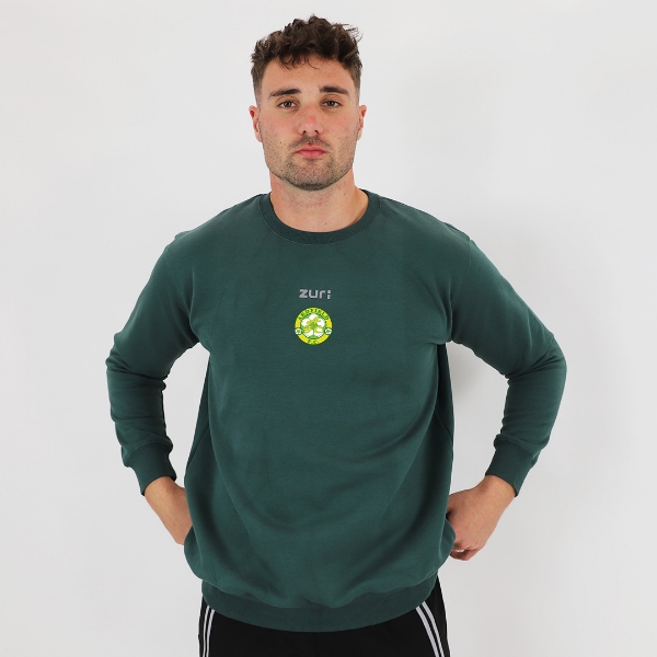 Picture of ardfield fc central crew neck Olive Green