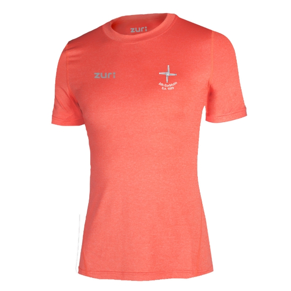 Picture of athgarvan gaa heather t shirt Fluro Coral