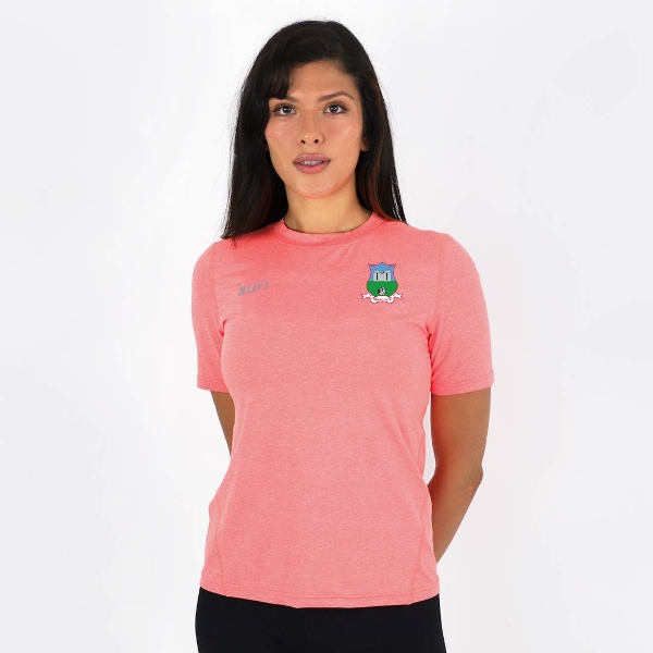 Picture of glinsk gaa heather t-shirt Fluro Coral