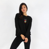 Picture of na fianna hurling club central crew neck Black