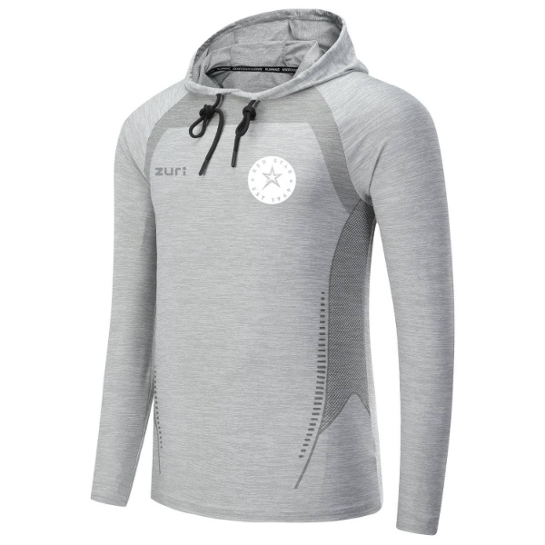 Picture of red star fc ice lightweight hoodie Silver