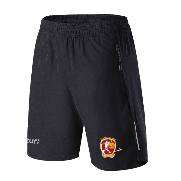 Picture of southern gaels alta running shorts Black