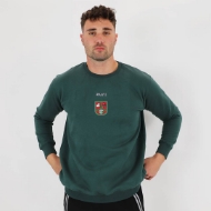 Picture of st annes central crew neck Olive Green