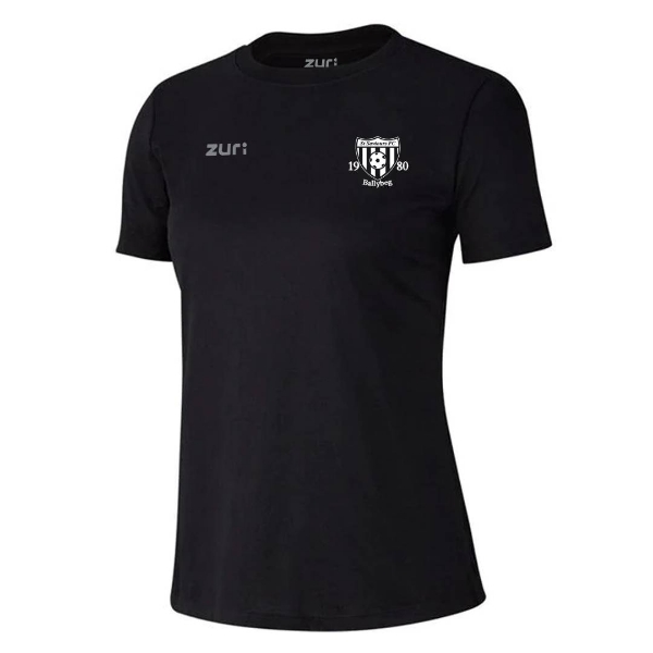 Picture of st saviours fc heather t-shirt Black