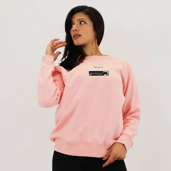 Picture of streamside stables central crew neck Peach