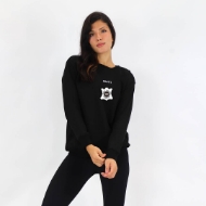 Picture of portlaw united central crew neck Black