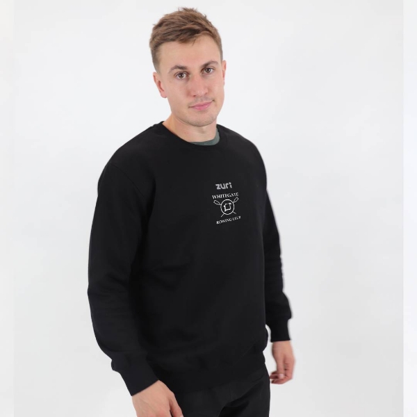 Picture of Whitegate Rowing Club Central Crew Neck Black