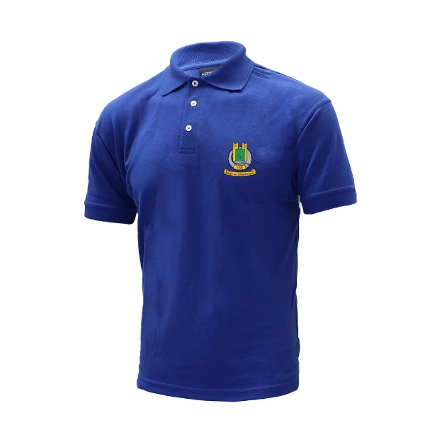 Picture of butlerstown gaa Cotton Kids Polo Royal
