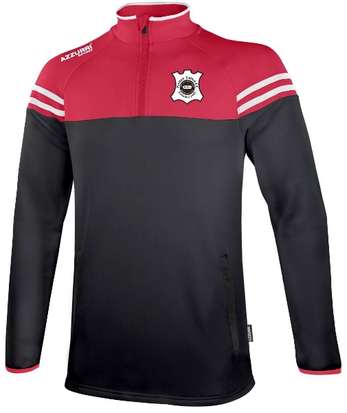 Picture of PORTLAW UNITED Kids Skryne Zippy Black-Red-White