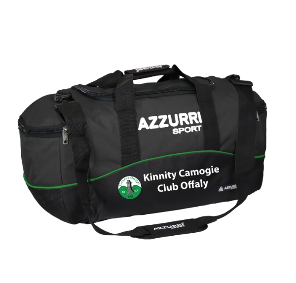 Picture of Kinnitty Camogie Slieve Bloom Kitbag Black-Black-Emerald
