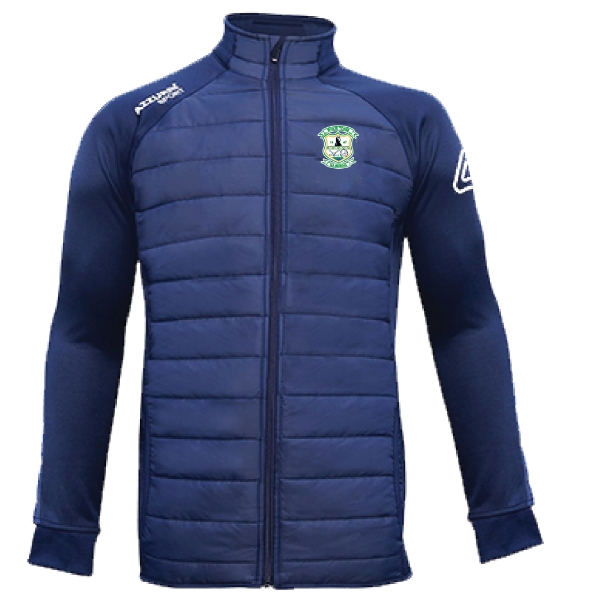 Picture of wolfetones na sionna Padded Carragh Jacket Navy-Navy