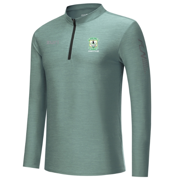 Picture of wolfetones na sionna ice lightweight half-zip Light Green