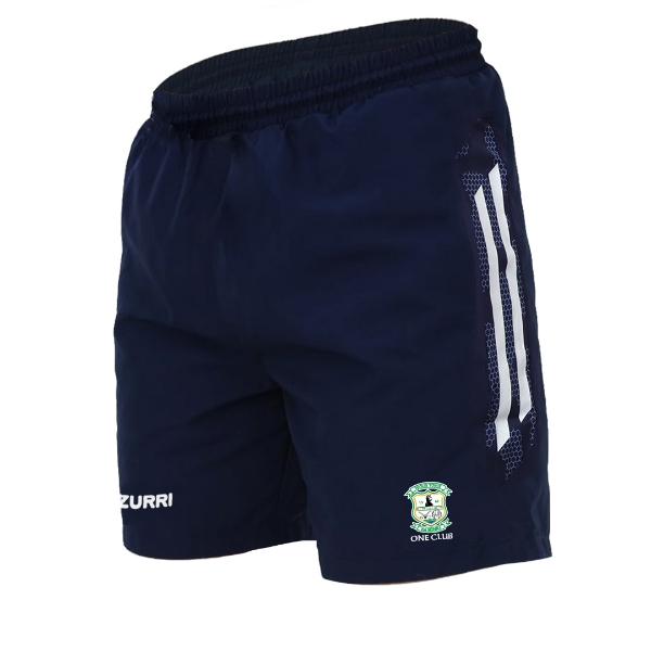 Picture of wolftones na sionna oakland leisure shorts Navy-White-White