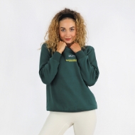 Picture of Kilmacabea Rowing Club Central Crew Neck Olive Green