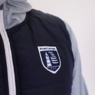Picture of Waterford GAA Boston Quilted Hoodie Grey-Navy