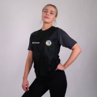 Picture of Camogie Referees Rio T-Shirt Black-Dark Grey