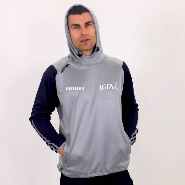 Picture of LGFA Referees Rio Hoodie Grey-Navy