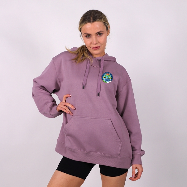 Picture of Mulcair Tug of War Central Oversize Hoodie Taro Purple