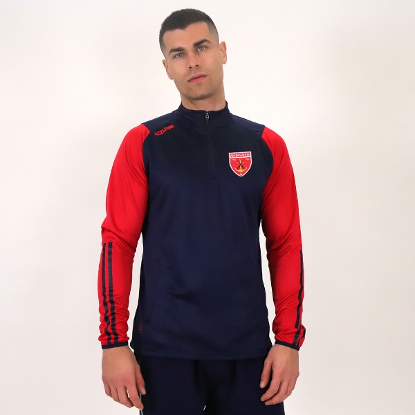 Picture of Passage East Hurling Club Rio Half-Zip Navy-Red