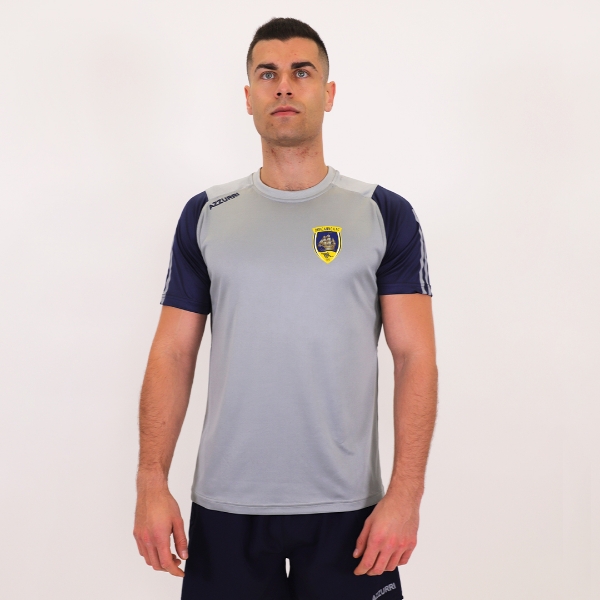 Picture of Duncannon FC Wexford Kids Rio T-Shirt Grey-Navy