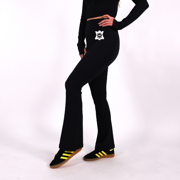 Picture of Portlaw United Fc Waterford Flare Leggings Black