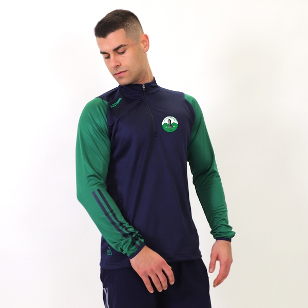 Picture of Kinnitty Camogie Club Rio Half-Zip Navy-Emerald