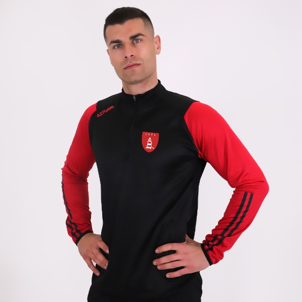 Picture of Fethard Rangers FC Rio Half-Zip Black-Red