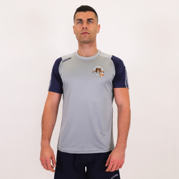 Picture of Waterford Wildcats Rio T-Shirt Grey-Navy