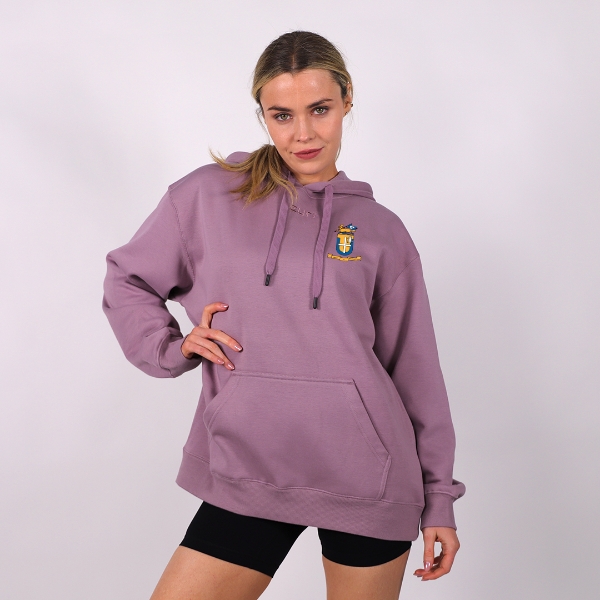 Picture of Glenamaddy Central Oversize Hoodie Taro Purple