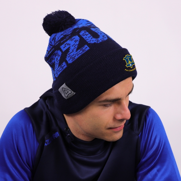 Picture of Portlaw GAA Rio Bobble Hat Navy-Royal