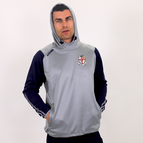 Picture of Mallow Basketball Club Cork Kids Rio Hoodie Grey-Navy