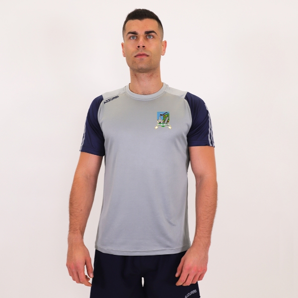 Picture of Tallow Camogie Rio T-Shirt Grey-Navy