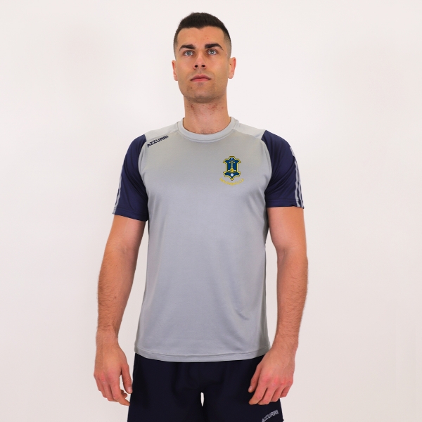Picture of Portlaw GAA Rio T-Shirt Grey-Navy