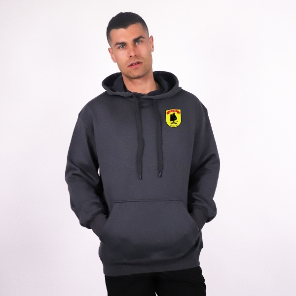 Picture of Dunhill GAA Central Oversize Hoodie Dark Knight Grey