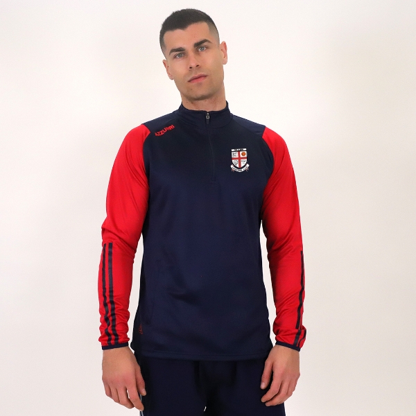 Picture of Mallow Basketball Club Cork Rio Half-Zip Navy-Red