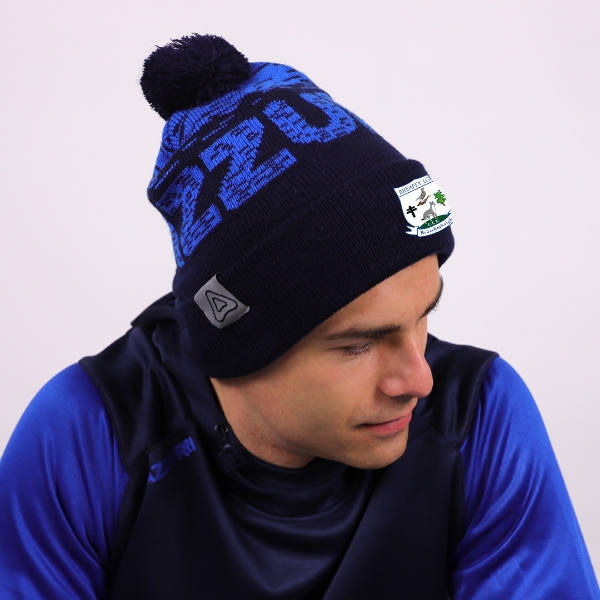 Picture of Breaffy LGFA Rio Bobble Hat Navy-Royal