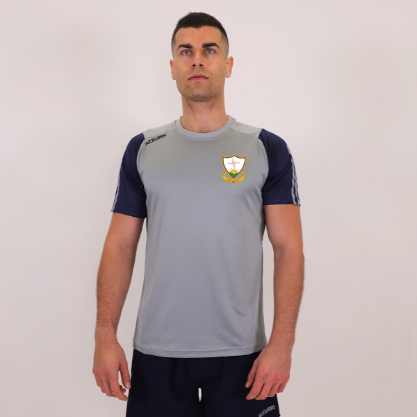 Picture of Suncroft AC Rio T-Shirt Grey-Navy